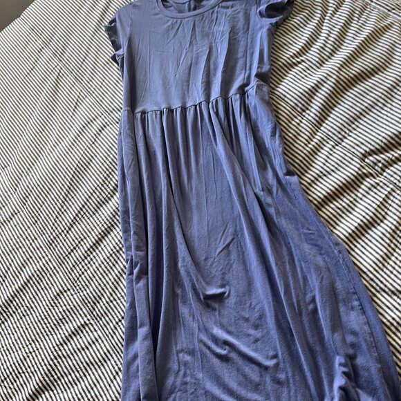 Patagonia Womens Midi Dress with Pockets XS Blue - Picture 3 of 10